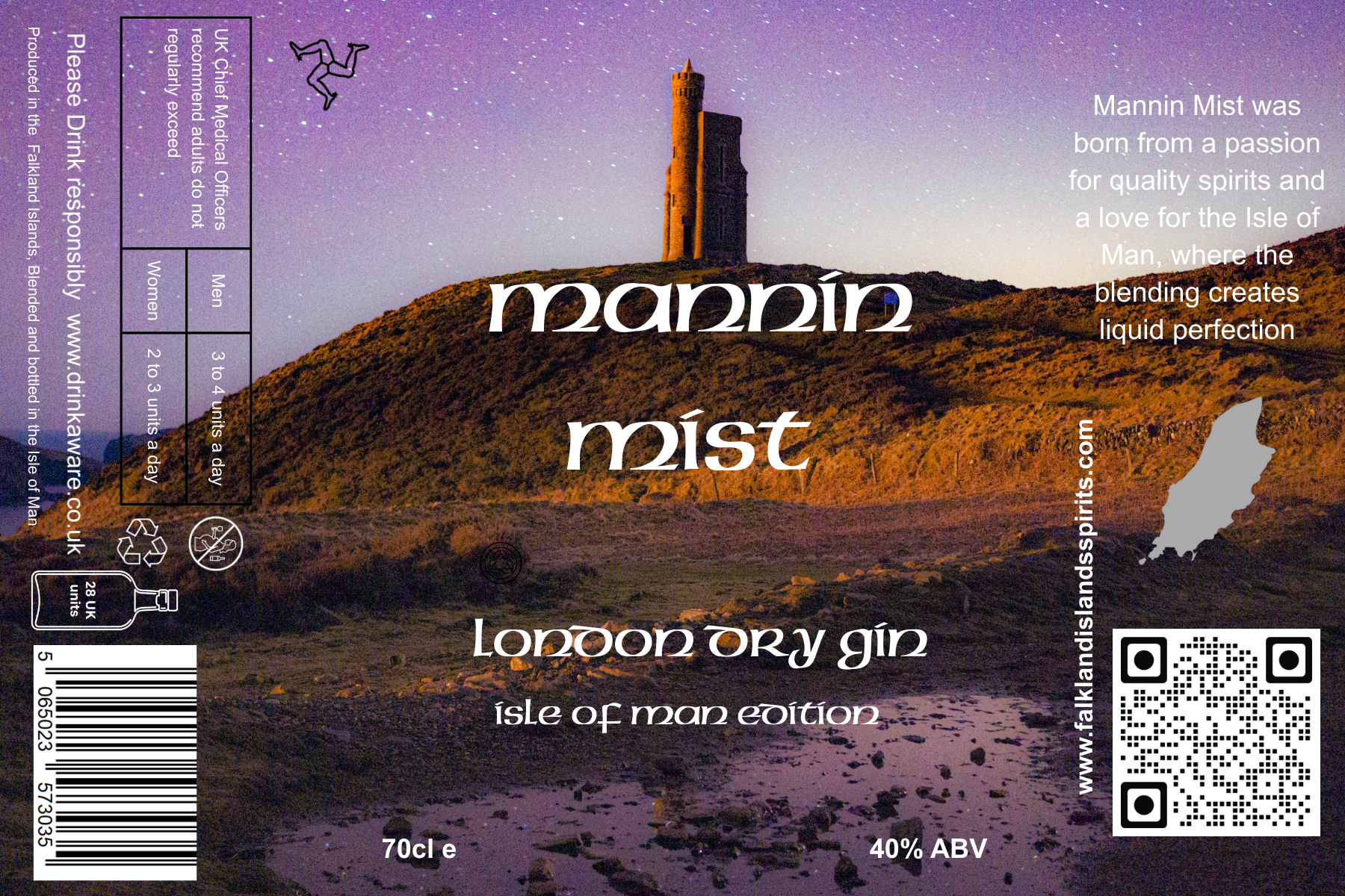 Mannin Mist - Manx gin